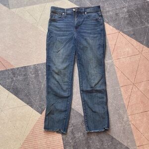 Stovepipe Madewell jeans in size 27
